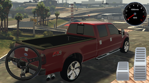 F250 City Drive Drifting