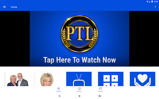 Screenshot of PTL Television Network