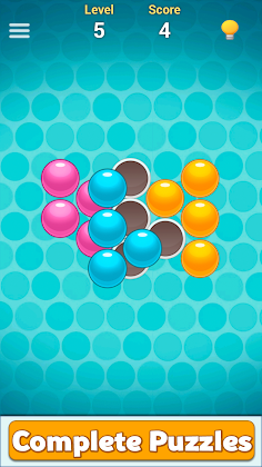 Bubble Tangram - puzzle game - Screenshot 1