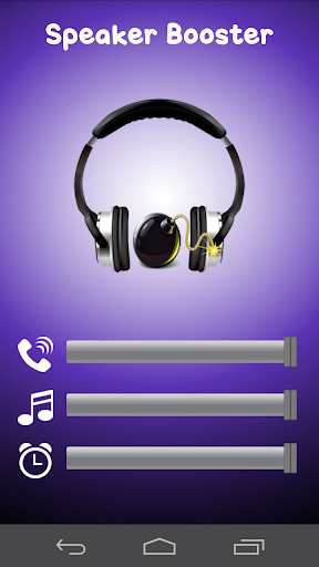 Android application Speaker Booster screenshort