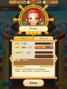 ONE PIECE BON BON JOURNEY MOD APK (Unlimited Skill/JP/EN) 5