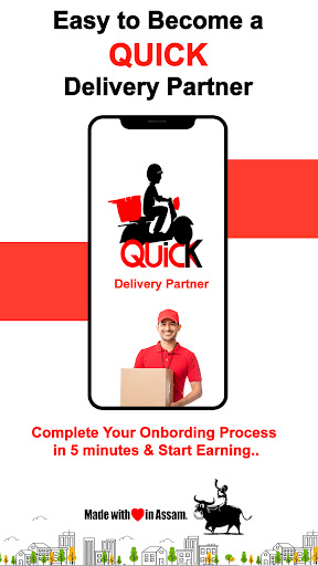 Quick Delivery partners Screen 2