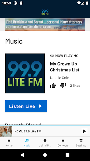 99.9 Lite FM - Saint Cloud Screen 2