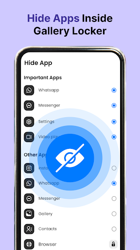 Gallery Locker App Screen 2
