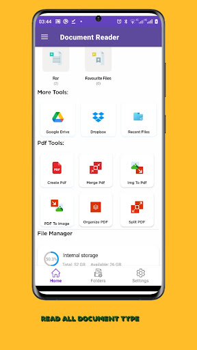 Android application StudyRoomDoc | Document Reader screenshort