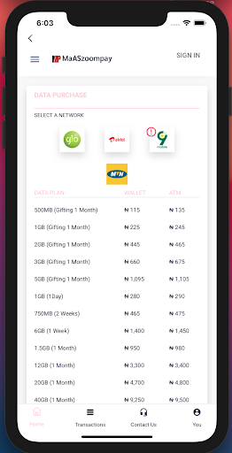 MaASzoompay Screen 3