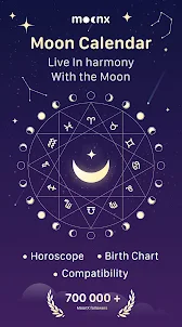Moon Phase Calendar - MoonX