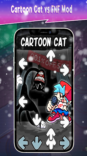 Cartoon Cat vs FNF Mod Game