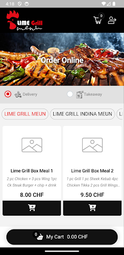 LIME Grill Screen 3