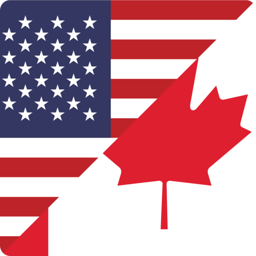 US Dollar to Canadian Dollar logo