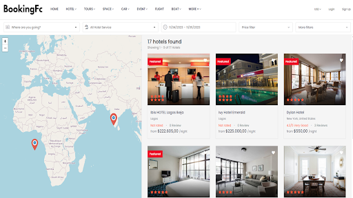 Bookingfc.com: Hotels & Trips Screen 2
