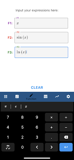 Graphing Calculator Screen 2