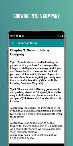 Business Startup- Entrepreneur Screen 3
