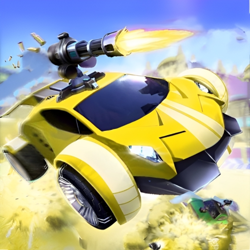 Car Shooting Game With Gun logo