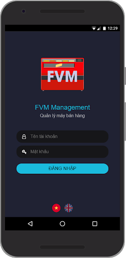 Android application FVM Management screenshort