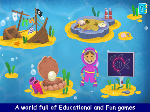 Kiddos under the Sea : Fun Early Learning Games screenshots 13