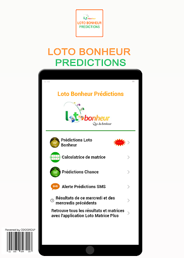 Android application Loto Bonheur Predictions screenshort