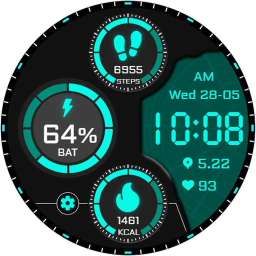 Digital Lumetric Watch Face Download on Windows