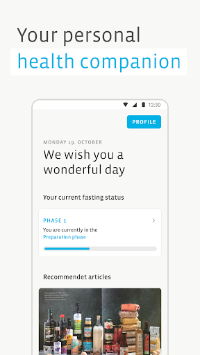 Android application Buchinger Wilhelmi Amplius screenshort