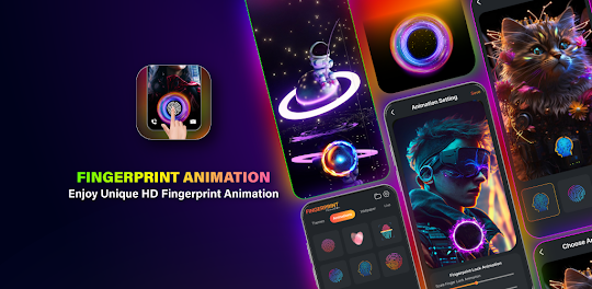 Fingerprint Live Animation 4K