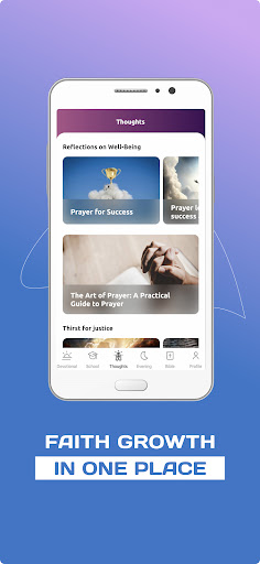 Android application Adventist devotional readings screenshort