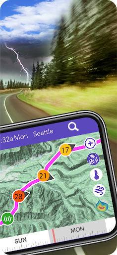 Drive Weather Screen 2