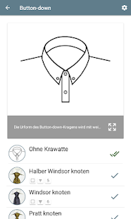 Enzyklopädie der Krawatten لقطة شاشة