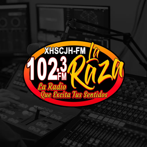 La Raza 102.3 FM Radio logo