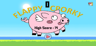 Flappy CPorky - Screenshot 1