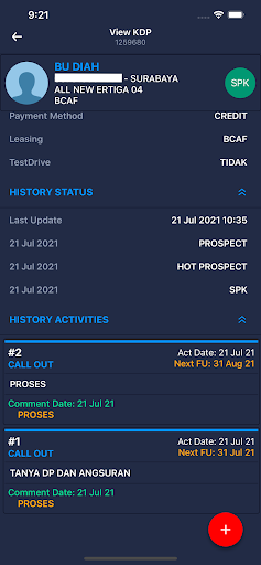 SIMAP Screen 2