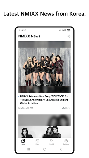 App screenshot