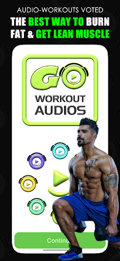 Android application GO WORKOUT AUDIOS screenshort