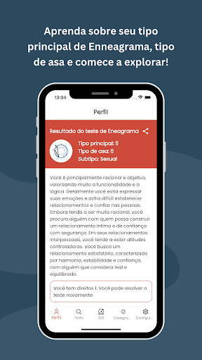 Visualização do aplicativo