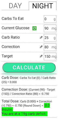 Insulin Calc Screen 2