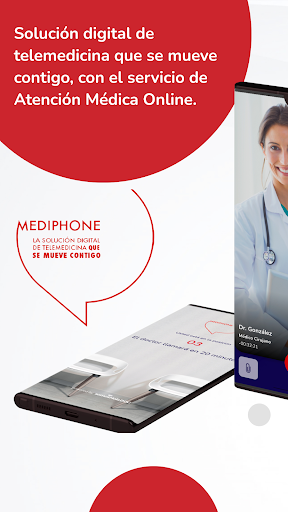 Android application MEDIPHONE screenshort