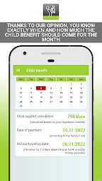Child benefit - payment dates