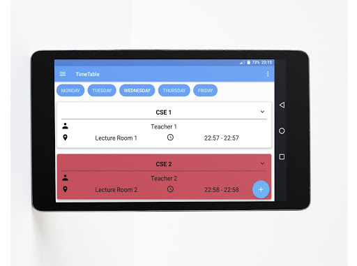 TimeTable - Notes Exam Schoo