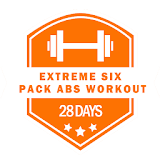 Extreme six pack ABS workout icon