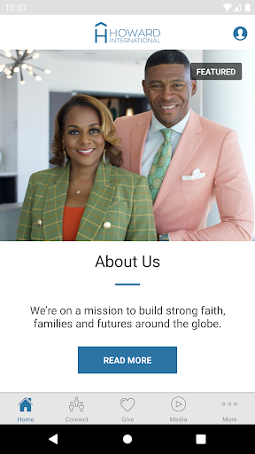 Android application Howard Intl Ministries screenshort