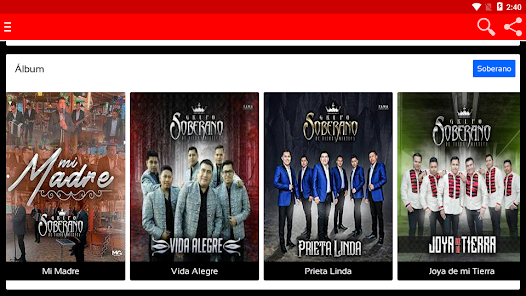 Captura de Pantalla 19 Grupo Soberano Música y Éxitos android