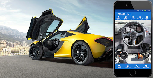Mclaren car sound p1 f1 720s Screen 3