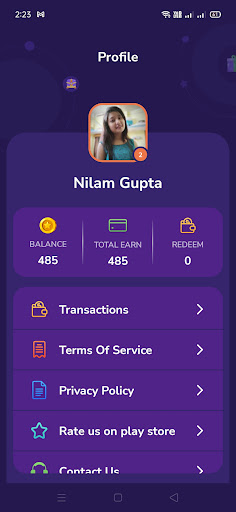 Android application Champ Cash Earn Money Online screenshort