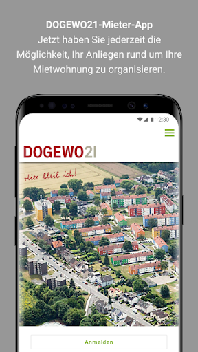 Android application Meine DOGEWO21 screenshort