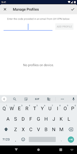 UH VPN Screen 3
