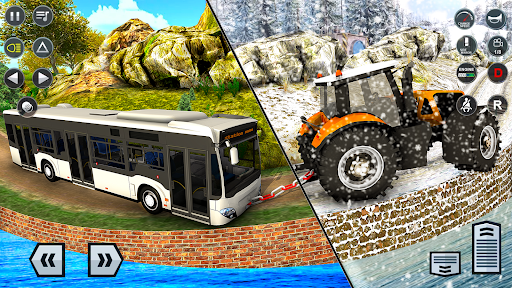 Tractor Trolley Hill Driving Farming Sim 3D Games 1.0 screenshots 4