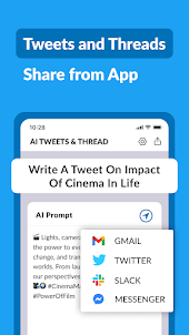 AI Tweets & Threads Generator