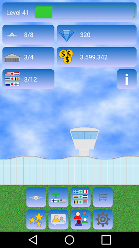 Android application Airplane Manager screenshort