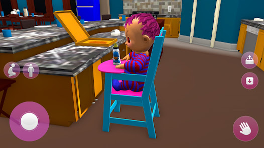 Captura 16 bebé aterador jueg terror rosa android