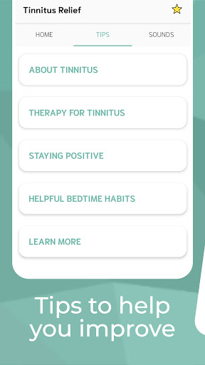 Tinnitus - Relief & Therapy Screen 3