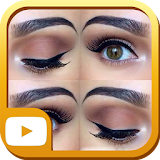 Eyelashes Makeup Videos icon